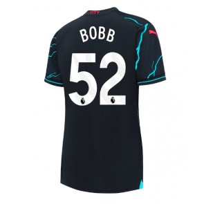Manchester City Oscar Bobb #52 Tredje Tröja Dam 2023-24 Kortärmad
